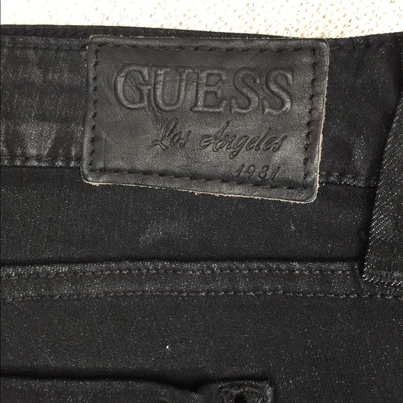Guess Black Jeans size 32” - Picture 7 of 8